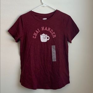 Old Navy “Chai Harder” Top